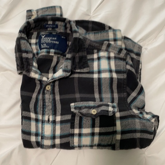 American Eagle Flannel size large - Picture 2 of 4